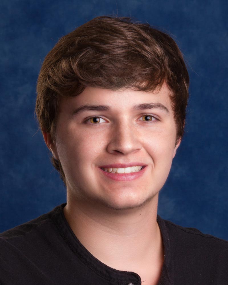 Trystan can smile after Invisalign Teen treatment by Allentown orthodontist Dr. Michele Bernardich