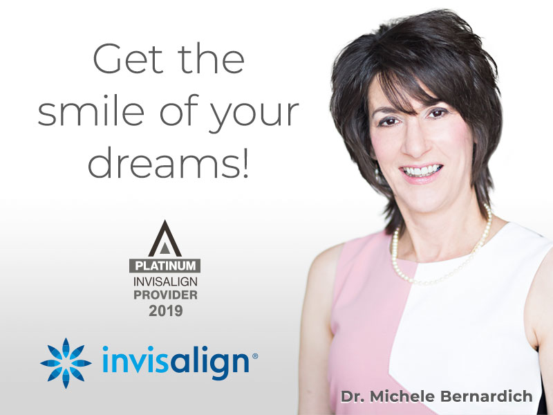 Allentown and Northampton PA Orthodontist Dr. Michele Bernardich is a 2018 Invisalign Platinum provider for the Lehigh Valley.
